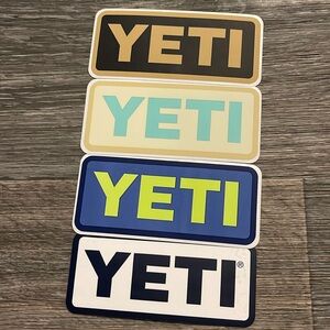 YETI Sticker Pack